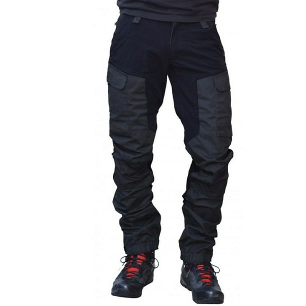 Men Outdoor Hiking Multi-pockets Solid Quick Dry Tactical Pants Clothes HOT Sal